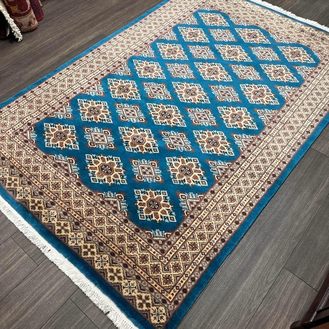 212x139早い者勝ち展示品パキスタン手織り絨毯special 212x139早い者勝ち展示品パキスタン手織り絨毯special